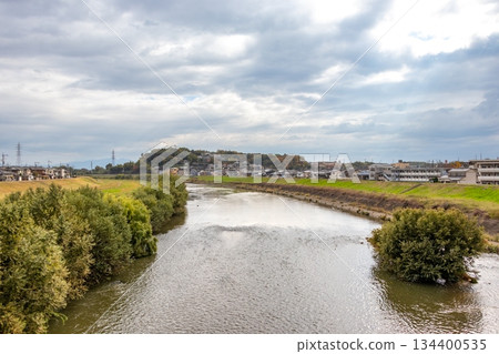 The Yamato River that flows through Nara Prefecture The Yamato River that flows through Nara Prefecture 134400535