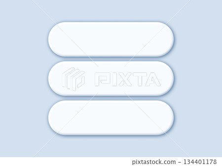 Neomorphism List Button Background 134401178
