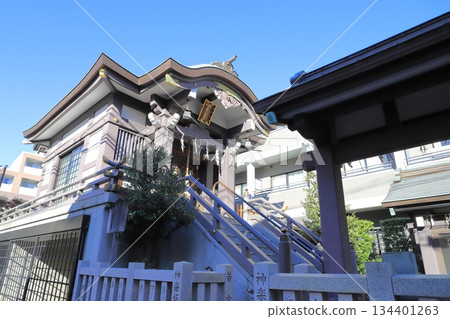 新宿區若宮町神樂坂若宮八幡神社 新宿區若宮町神樂坂若宮八幡神社 134401263