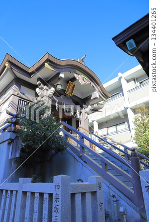新宿區若宮町神樂坂若宮八幡神社 新宿區若宮町神樂坂若宮八幡神社 134401265