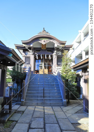 新宿區若宮町神樂坂若宮八幡神社 新宿區若宮町神樂坂若宮八幡神社 134401270