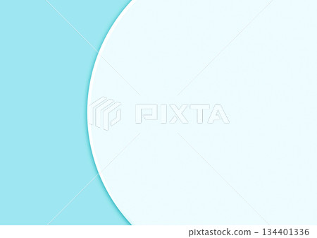 淺藍色和白色曲線抽象背景 134401336