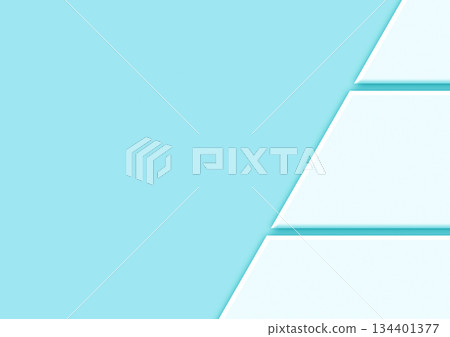 Light blue and white geometric background material Light blue and white geometric background material 134401377