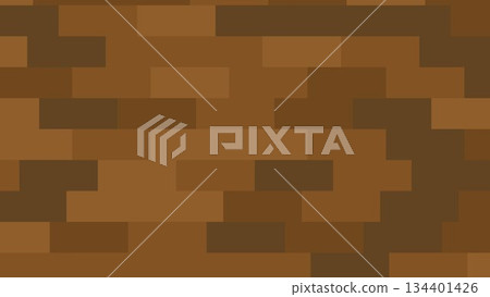 Brown brick pattern background material Brown brick pattern background material 134401426
