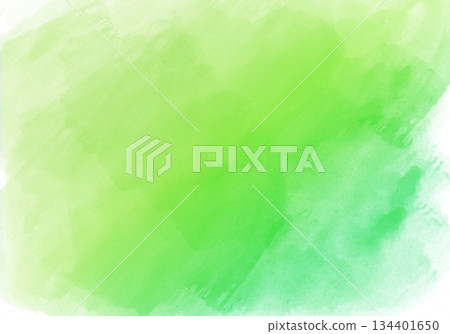 Watercolor abstract background yellow-green Watercolor abstract background yellow-green 134401650