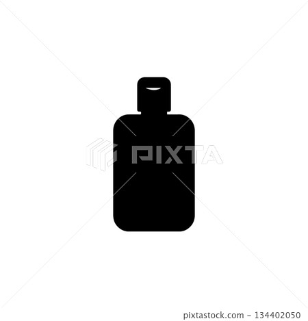 travel bottle silhouette icon refillable toiletry container shampoo lotion liquid case illustration travel bottle silhouette icon refillable toiletry container shampoo lotion liquid case illustration 134402050