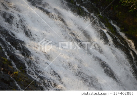 Oshinkoshin waterfall (Charasse nai river / estuary vicinity / Shari-cho, Shari-gun, Hokkaido) 134402095