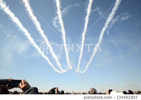 Blue Impulse Hyakuri Air Base Air Show 2025 Blue Impulse Hyakuri Air Base Air Show 2025 134402887