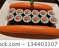 Delicious sushi 134403107