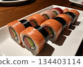 Delicious sushi 134403114