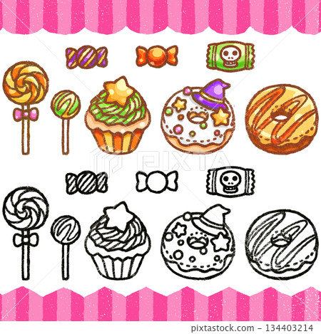 萬聖節糖果套裝 134403214