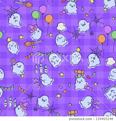 幽靈圖案（無縫） 134403246