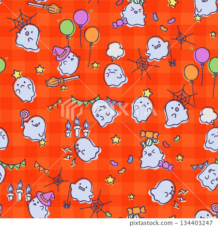 幽靈圖案（無縫） 134403247