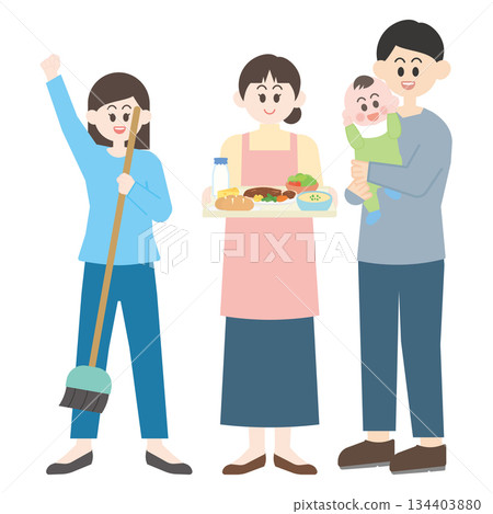家務分工 134403880