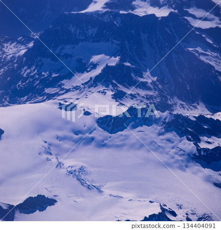 白朗峰和霞慕尼的針狀山峰 134404091