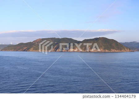 Cape Toi seen from the ocean (Kushima City, Miyazaki Prefecture) Cape Toi seen from the ocean (Kushima City, Miyazaki Prefecture) 134404179