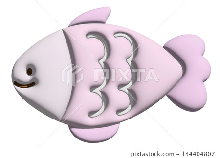 Inflated 3D of pastel purple fish for sea lives, animals, aquarium, souvenir shop, cartoon character, comic, mascot, cute patch, shirt print, toy, kid doll, brooch, under the sea, sticker, model, icon Inflated 3D of pastel purple fish for sea lives, animals, aquarium, souvenir shop, cartoon character, comic, mascot, cute patch, shirt print, toy, kid doll, brooch, under the sea, sticker, model, icon 134404807
