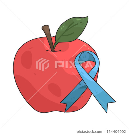 illustration of Apple illustration of Apple 134404902