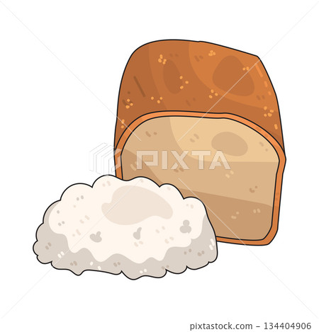 illustration of Carbohydrate illustration of Carbohydrate 134404906