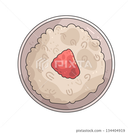 illustration of Healthy Meal 134404919