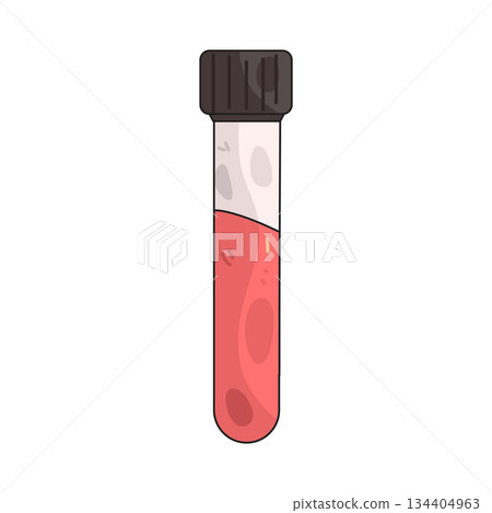 illustration of Blood Sample  134404963