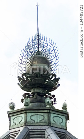 Kofukuji Temple's Round Hall and Jewel 134405723