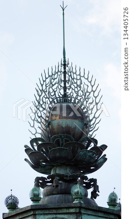 Kofukuji Temple's Round Hall and Jewel 134405726