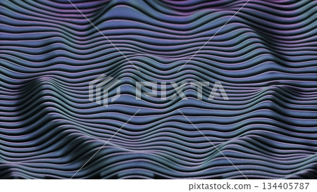 Abstract wavy lines looping background animation 134405787
