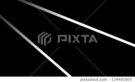 Diagonal white lines moving smoothly on black background. Motion Diagonal white lines moving smoothly on black background. Motion 134405805