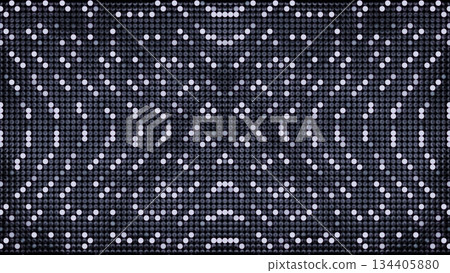 Abstract flashing led lights pattern animation Abstract flashing led lights pattern animation 134405880