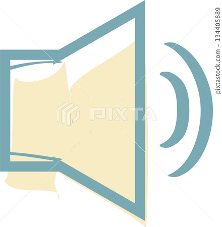 代表喇叭音量的標誌 134405889