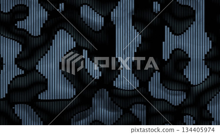 Abstract teal waving lines pattern animation Abstract teal waving lines pattern animation 134405974