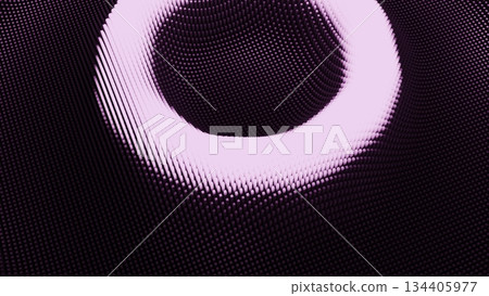 Abstract pink waves creating ripples background Abstract pink waves creating ripples background 134405977