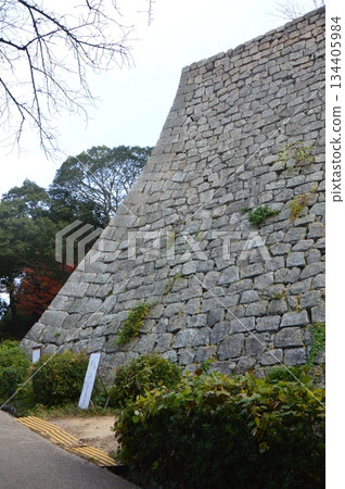丸龜城的「高石牆」（位於香川郡丸龜市丸龜城三之丸和禦回坂附近） 134405984