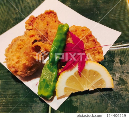 Assorted delicious tempura Assorted delicious tempura 134406219