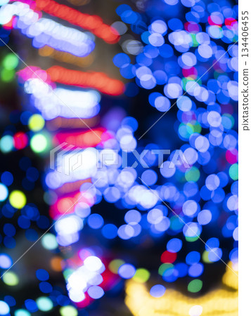 Christmas illumination balls 134406455