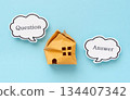 Detached Houses and Question & Answers Q&A in Speech Bubble Questions and Answers Specific Vacant Houses Used Properties 134407342