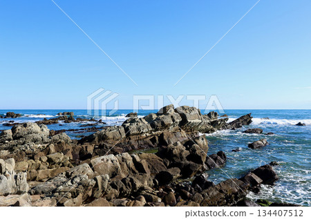 常陸那珂市磯崎海岸 常陸那珂市磯崎海岸 134407512