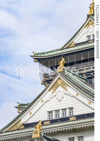 大阪城堡城堡塔 134407731