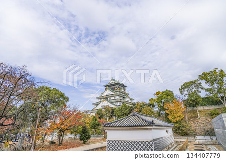 大阪城堡城堡塔 大阪城堡城堡塔 134407779