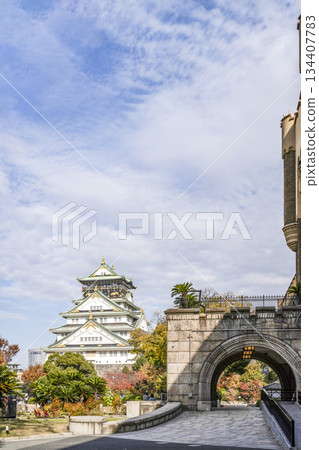 大阪城堡城堡塔 134407783