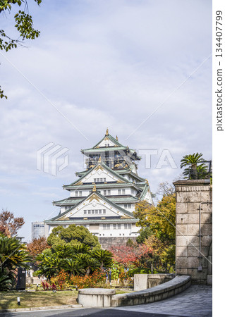 大阪城堡城堡塔 134407799