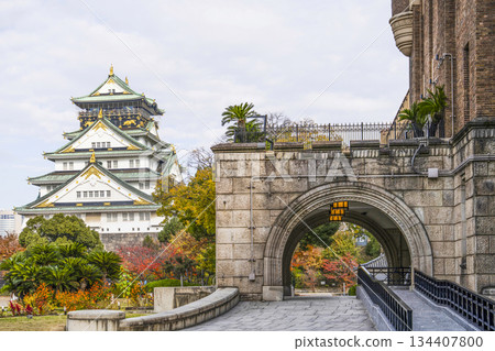 大阪城堡城堡塔 大阪城堡城堡塔 134407800