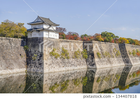 Osaka Castle castle tower 134407818