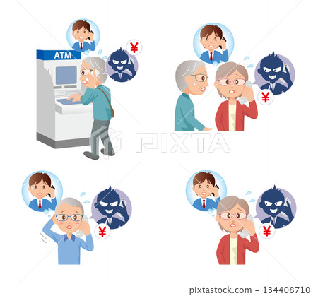"It's me" ATM fraud for elderly people 134408710