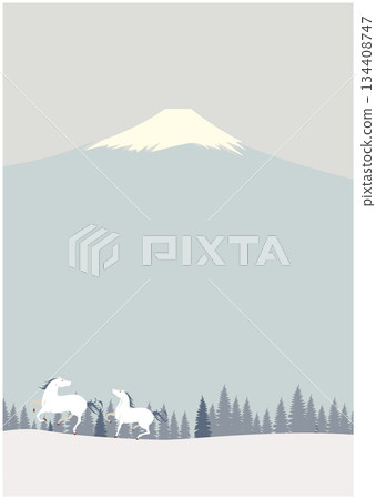 2026年馬年日式新年背景 2026年馬年日式新年背景 134408747