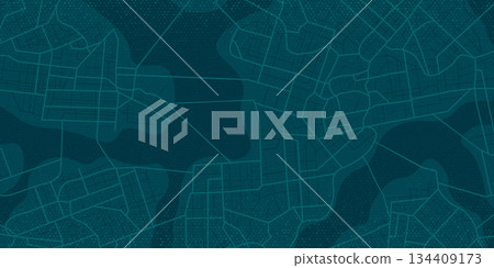 Abstract city map urban streets and road networks. Travel route planning and map navigation concepts. Flat vector illustration Abstract city map urban streets and road networks. Travel route planning and map navigation concepts. Flat vector illustration 134409173