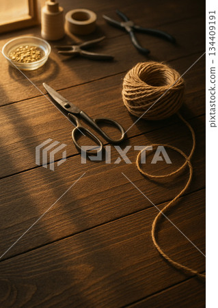 桌上的毛線 134409191