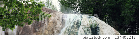 Thermal springs San Filippo, Tuskany, Italy 134409215