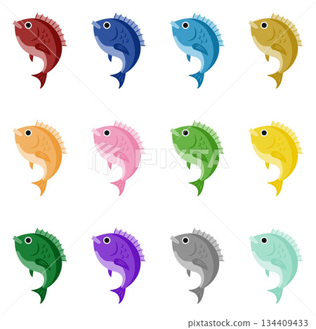 色魚插圖集 色魚插圖集 134409433